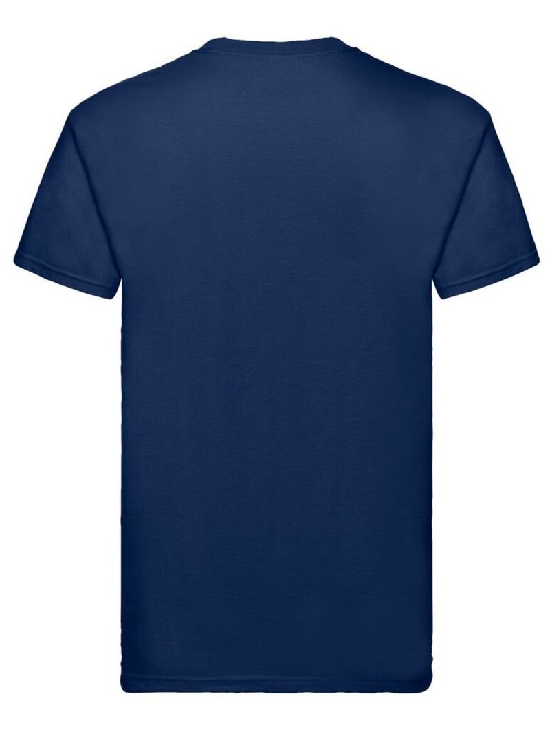 Fruit of the Loom - Camiseta Super Premium para Hombre Azul marino - Kiabi