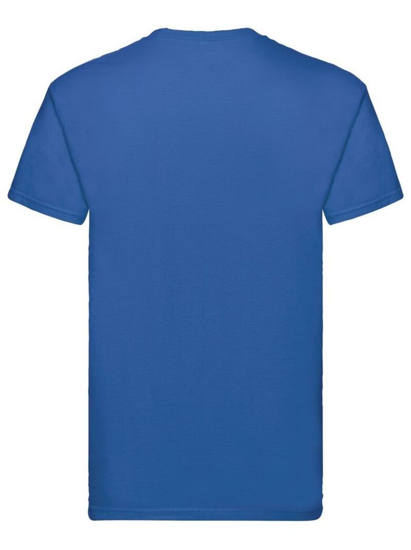 Fruit of the Loom - Camiseta Super Premium para Hombre Azul real - Kiabi