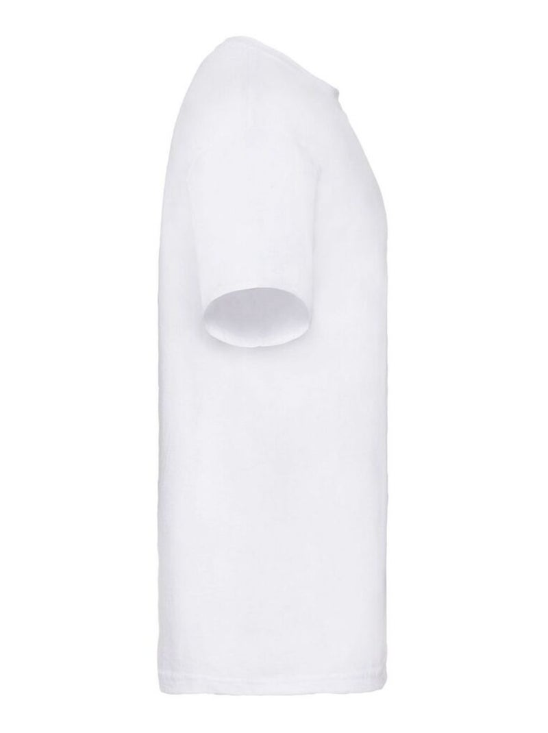 Fruit of the Loom - Camiseta Super Premium para Hombre Blanco - Kiabi