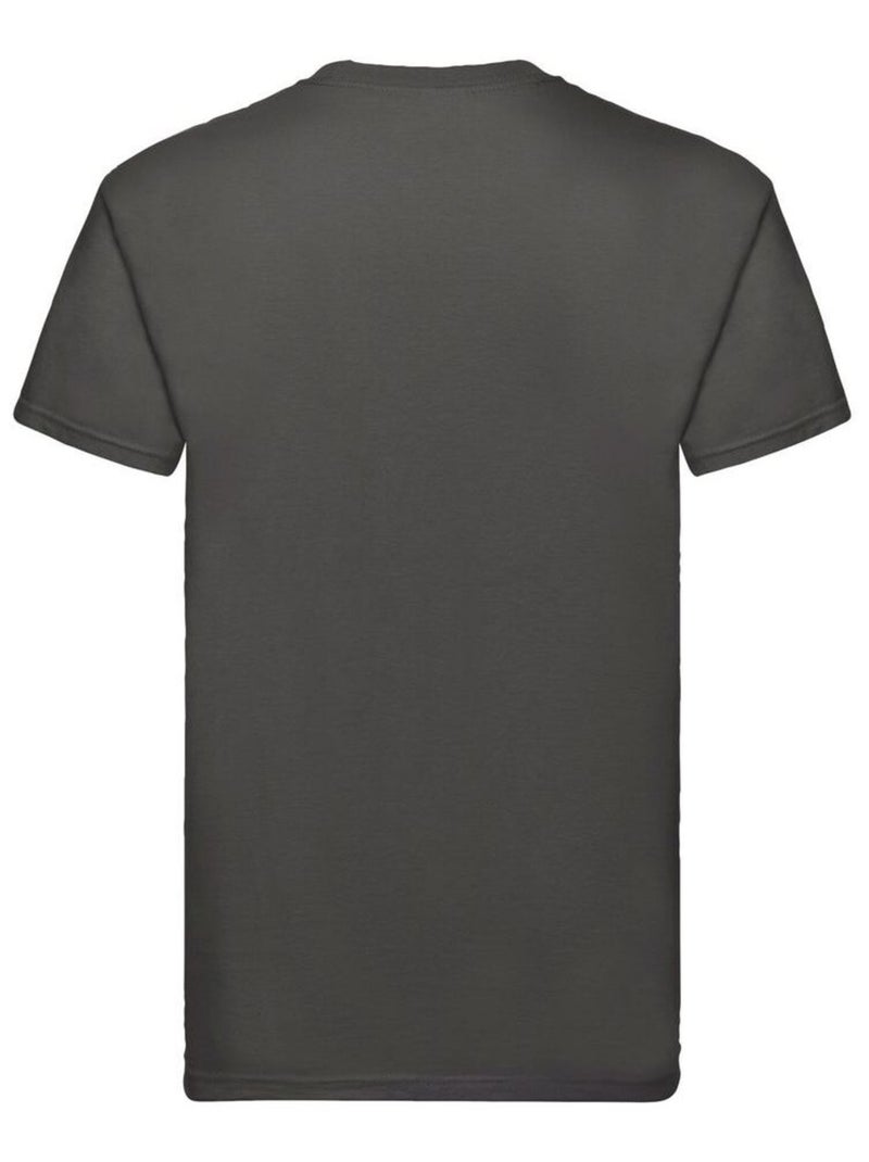 Fruit of the Loom - Camiseta Super Premium para Hombre Gris oscuro - Kiabi