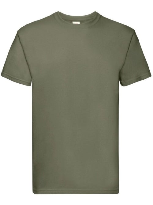 Fruit of the Loom - Camiseta Super Premium para Hombre - Kiabi Fruit of the Loom - Camiseta Super Premium para Hombre - Kiabi