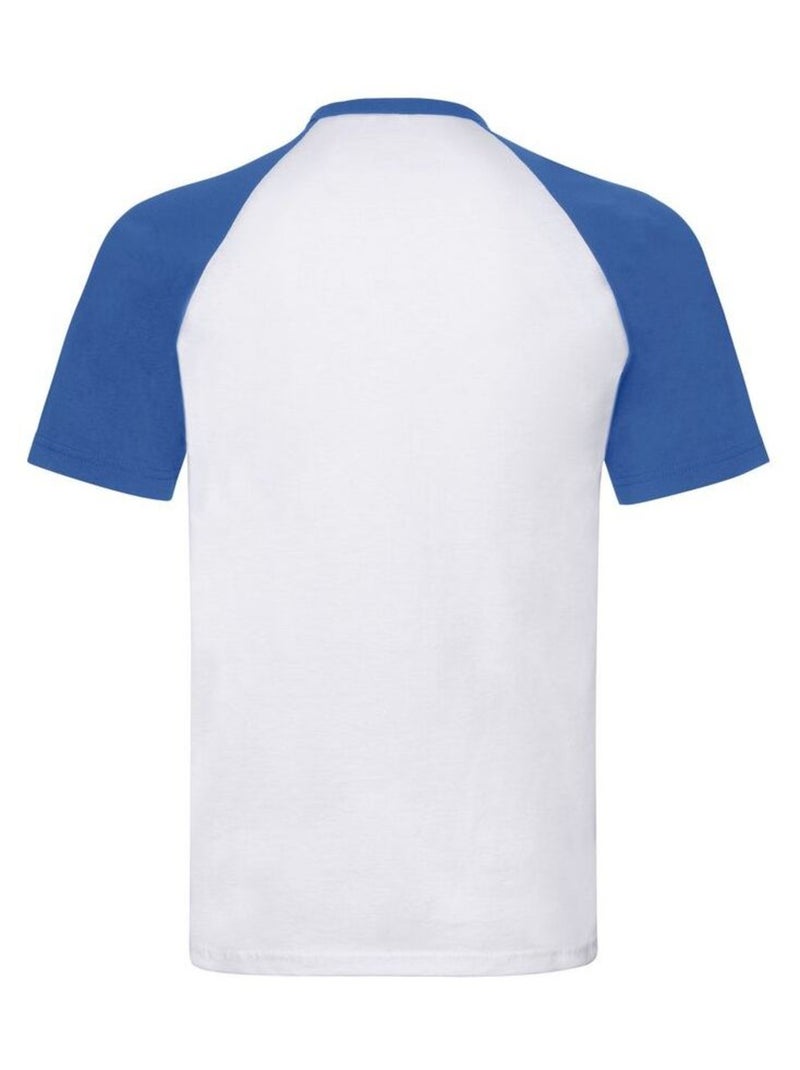 Fruit of the Loom - Camiseta Valueweight Béisbol para Hombre Blanco - Kiabi