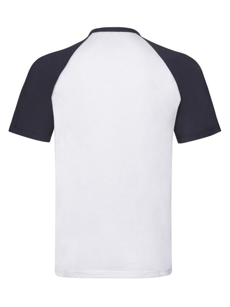 Fruit of the Loom - Camiseta Valueweight Béisbol para Hombre Blanco - Kiabi