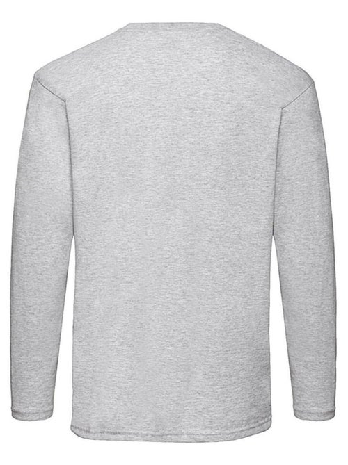 Fruit of the Loom - Camiseta Valueweight de Jaspeado de Manga Larga para Hombre - Kiabi Fruit of the Loom - Camiseta Valueweight de Jaspeado de Manga Larga para Hombre - Kiabi