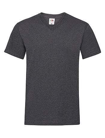 Fruit of the Loom - Camiseta Valueweight de Jaspeado para Adultos Unisex