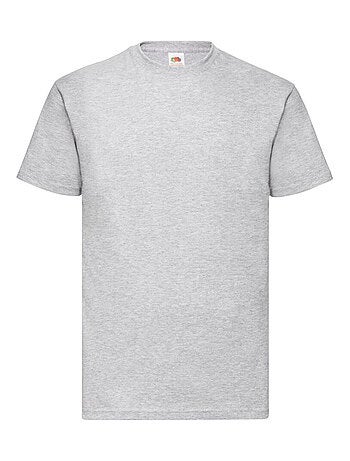 Fruit of the Loom - Camiseta Valueweight de Jaspeado para Hombre