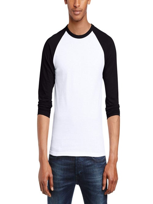 Fruit of the Loom - Camiseta Valueweight de Manga Larga Béisbol para Hombre - Kiabi