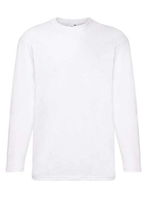 Fruit of the Loom - Camiseta Valueweight de Manga Larga para Hombre - Kiabi