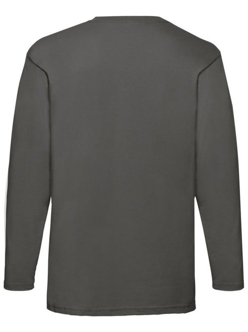 Fruit of the Loom - Camiseta Valueweight de Manga Larga para Hombre - Kiabi