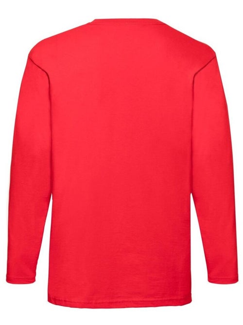 Fruit of the Loom - Camiseta Valueweight de Manga Larga para Hombre - Kiabi
