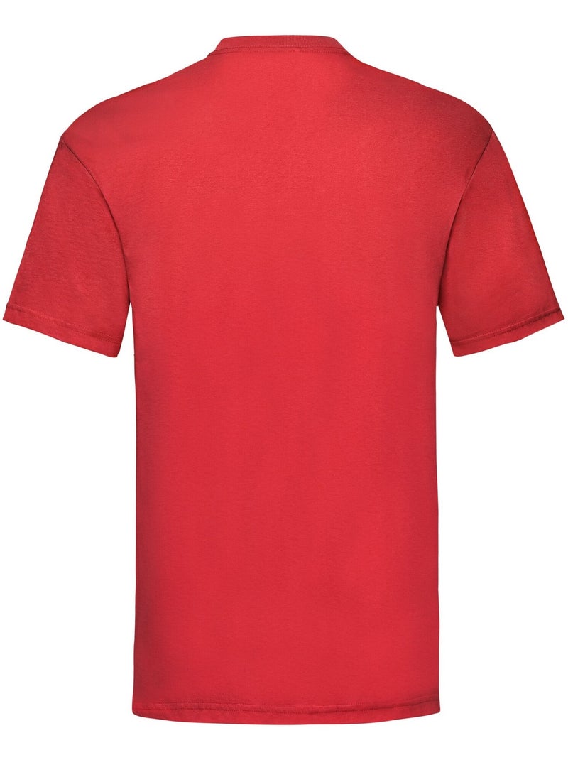 Fruit of the Loom - Camiseta Valueweight para Adultos Unisex Rojo - Kiabi