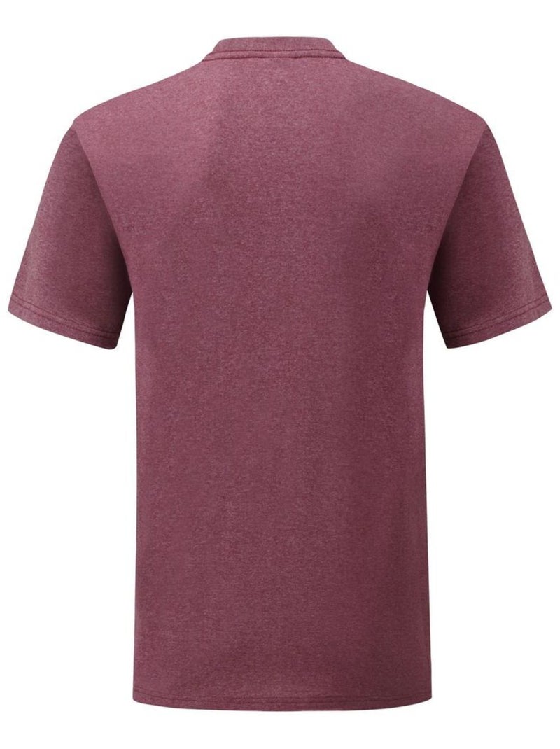 Fruit of the Loom - Camiseta Valueweight para Hombre Burdeos - Kiabi