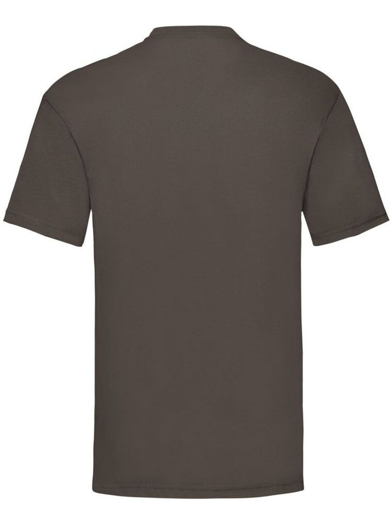 Fruit of the Loom - Camiseta Valueweight para Hombre Marrón chocolate - Kiabi