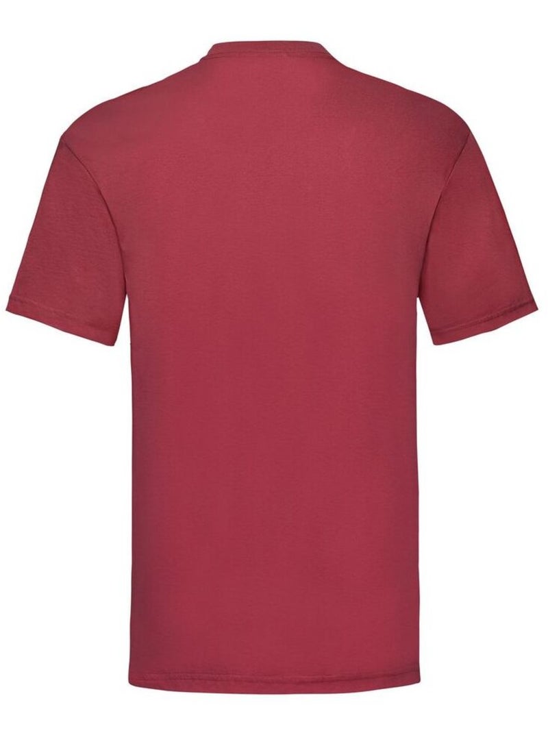 Fruit of the Loom - Camiseta Valueweight para Hombre Rojo ladrillo - Kiabi