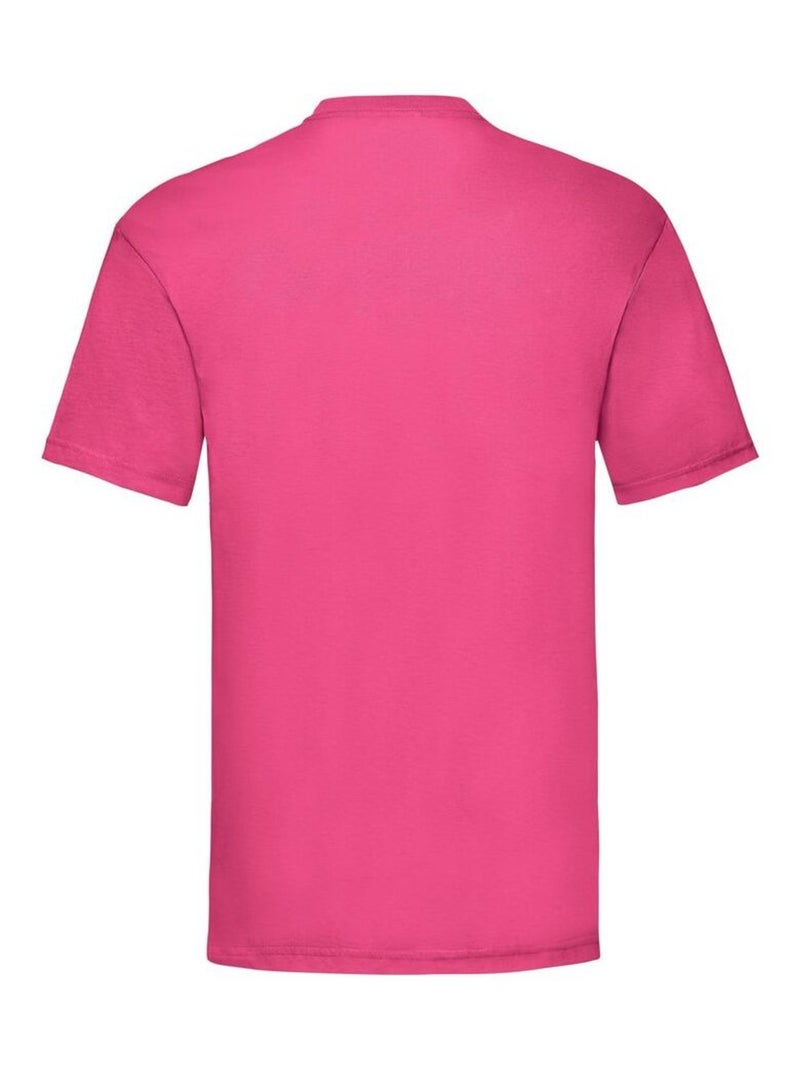 Fruit of the Loom - Camiseta Valueweight para Hombre Rosa fucsia - Kiabi