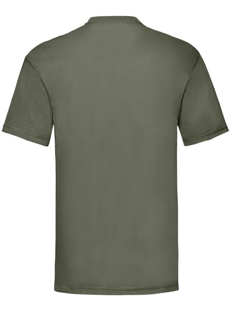 Fruit of the Loom - Camiseta Valueweight para Hombre Verde oliva - Kiabi