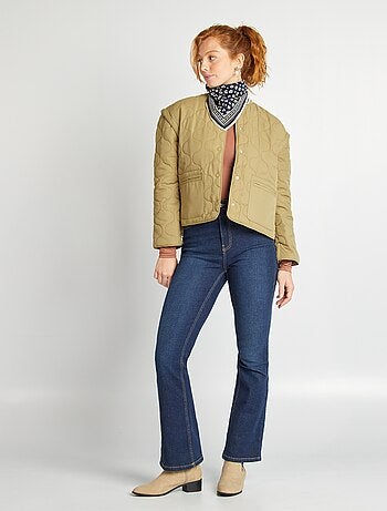 Fular amplio estampado