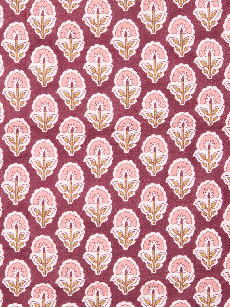 Fular amplio estampado Purpura - Kiabi