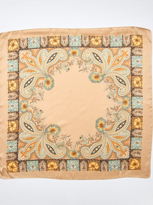 Fular satinado brillante - Kiabi