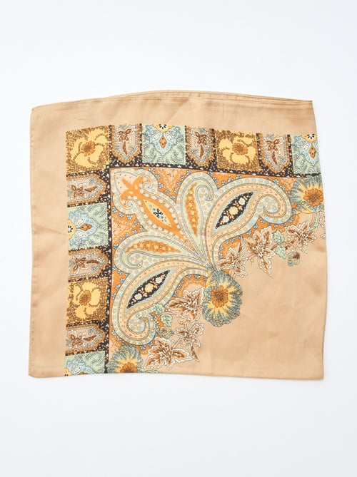 Fular satinado brillante - Kiabi