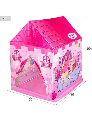 Fun area! Casita de juegos de princesa y unicornio