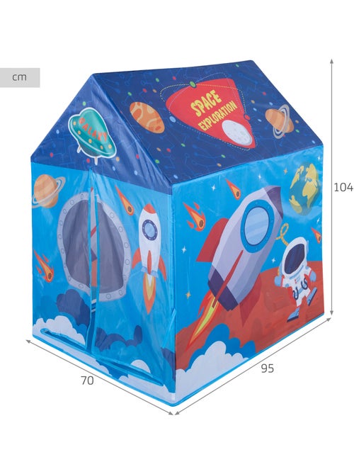 Fun area casita infantil de tela 95x70x104 cm interior con puerta - Kiabi