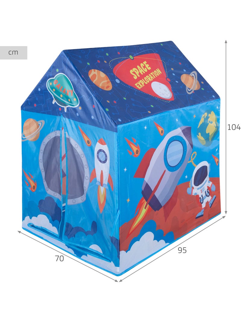 Fun area casita infantil de tela 95x70x104 cm interior con puerta N/D - Kiabi