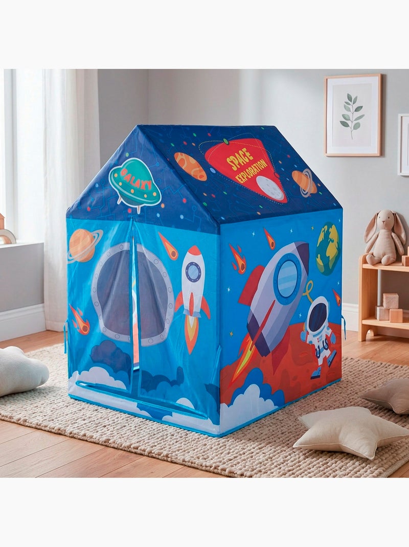 Fun area casita infantil de tela 95x70x104 cm interior con puerta N/D - Kiabi