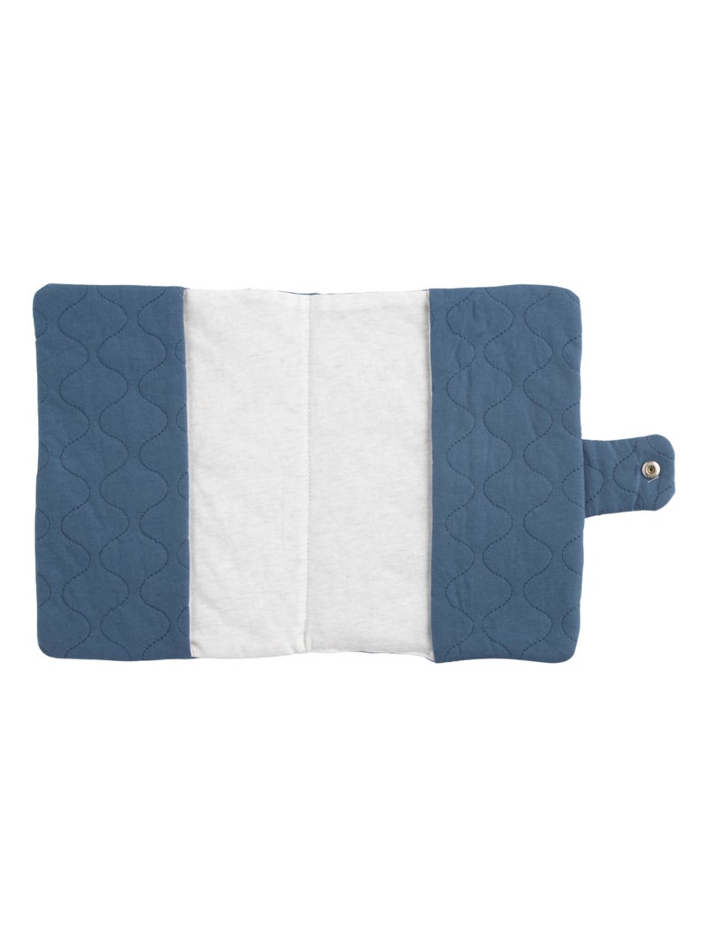 Funda acolchada de algodón para libros de - SAUTHON Azul - Kiabi