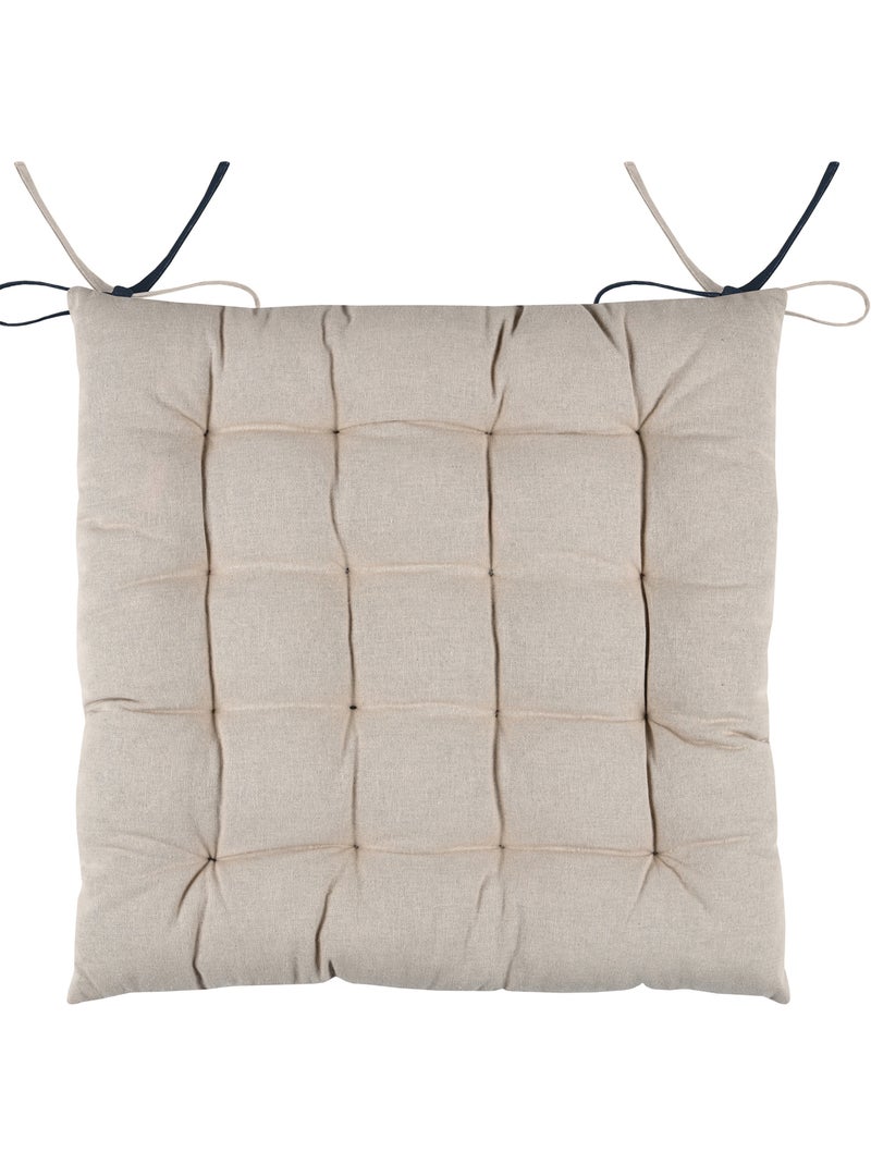 Funda bicolor para silla Azul marino - Kiabi