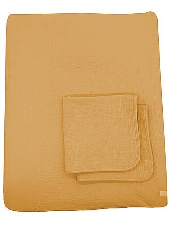 Funda cambiador 52x68x6cm y pañales de algodón - SAUTHON