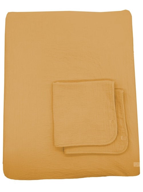 Funda cambiador 52x68x6cm y pañales de algodón - SAUTHON - Kiabi