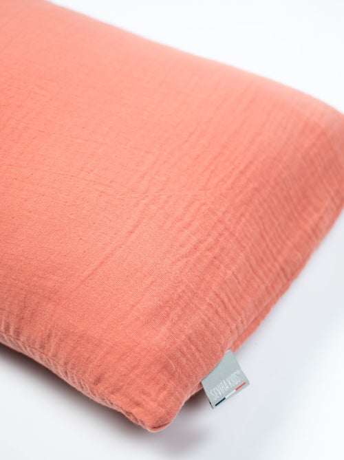 Funda cojín alargado gasa algodón | SEVIRA KIDS - Kiabi