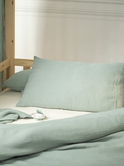 Funda cojín alargado gasa algodón | SEVIRA KIDS - Kiabi