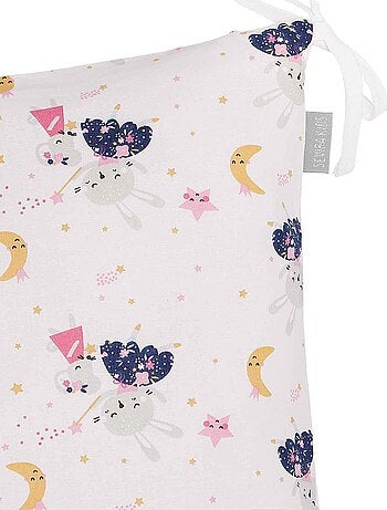 Funda cojín modulable con lazos algodón | SEVIRA KIDS