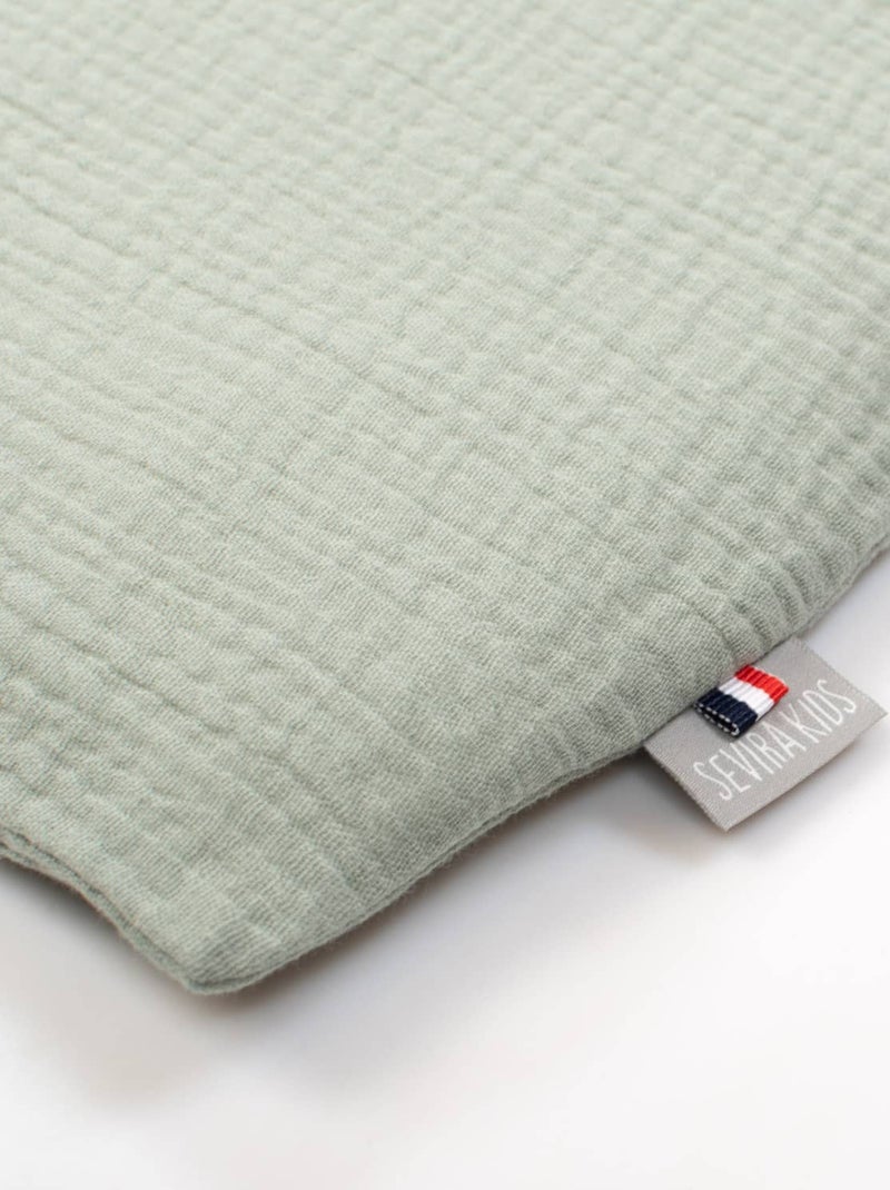 Funda cojín modulable con lazos algodón | SEVIRA KIDS Verde - Kiabi