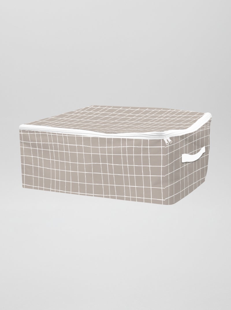 Funda de almacenaje con cremallera topo - Kiabi