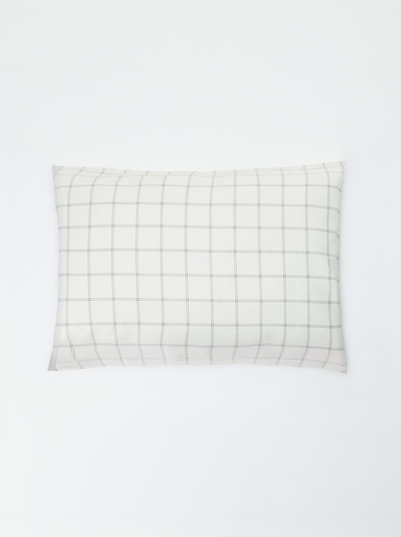Funda de almohada 50 x 80 cm Beige - Kiabi