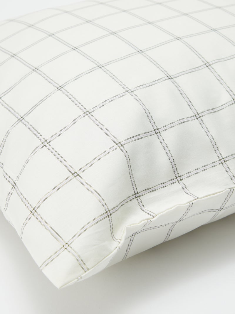 Funda de almohada 50 x 80 cm Beige - Kiabi