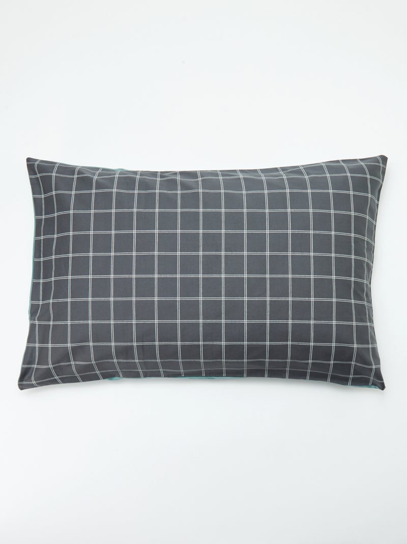 Funda de almohada 50 x 80 cm Gris - Kiabi