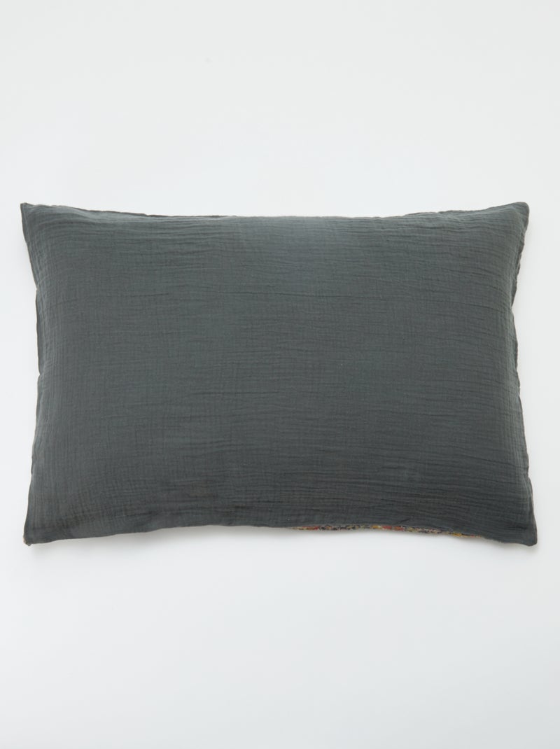 Funda de almohada 50 x 80 cm Negro - Kiabi