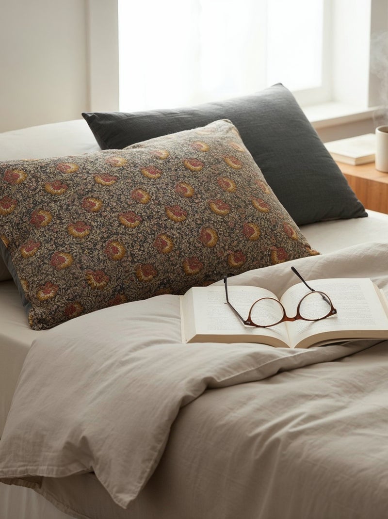 Funda de almohada 50 x 80 cm Negro - Kiabi