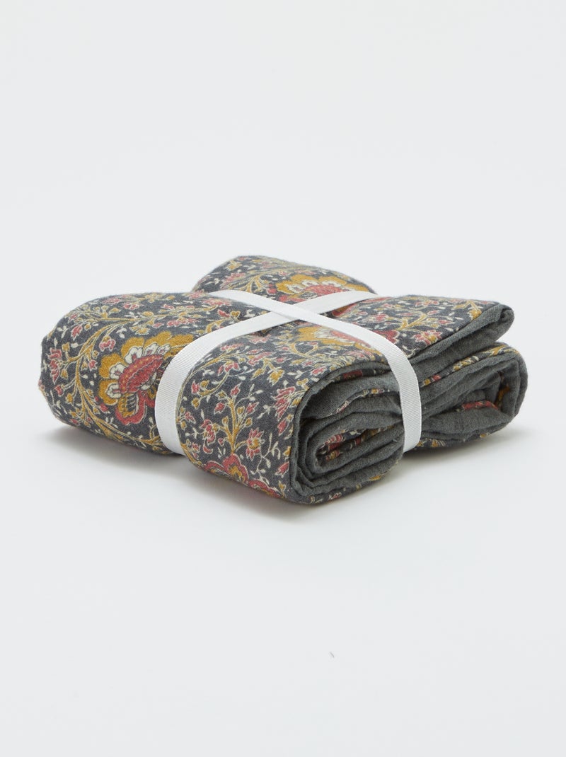 Funda de almohada 50 x 80 cm Negro - Kiabi
