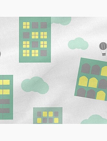 Funda de almohada Air balloon "Happyfriday