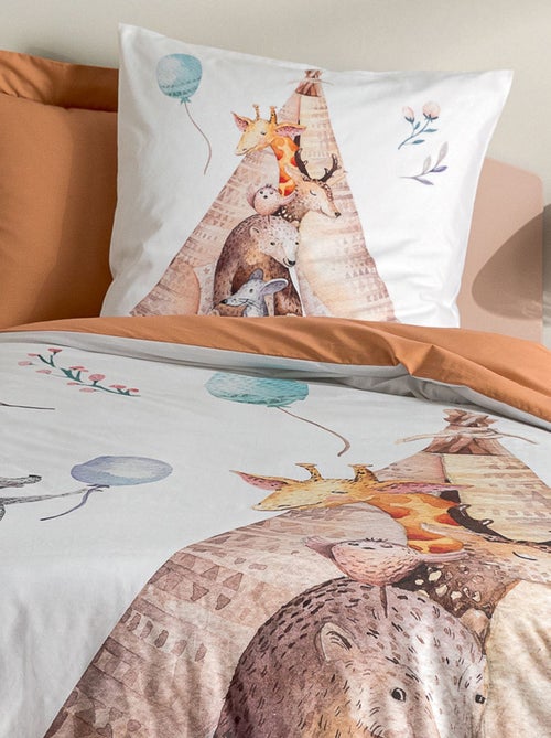 Funda de almohada animales del bosque - Kiabi Funda de almohada animales del bosque - Kiabi