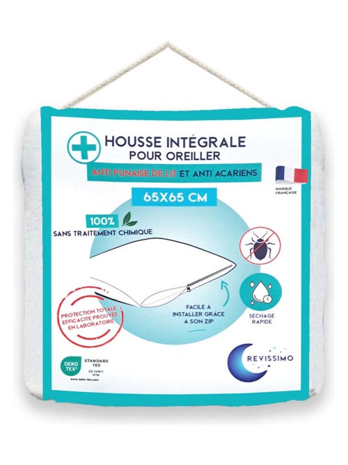 Funda de almohada anti chinches – HOUSSE INTEGRALE - REVISSIMO – Future Home - Kiabi