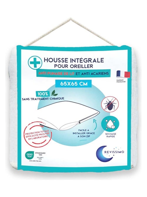 Funda de almohada anti chinches – HOUSSE INTEGRALE - REVISSIMO – Future Home - Kiabi