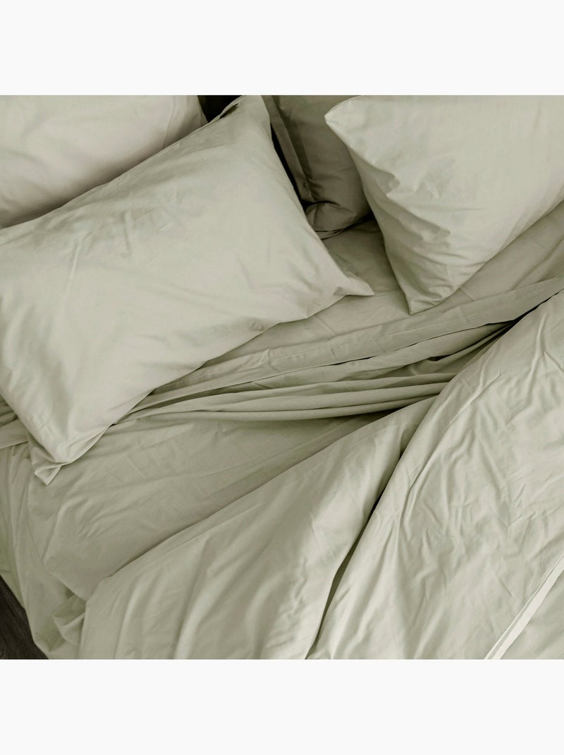 Funda de almohada Basic "Happyfriday" Beige - Kiabi