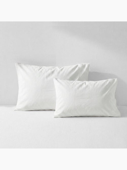 Funda de almohada Basic "Happyfriday" - Kiabi Funda de almohada Basic "Happyfriday" - Kiabi
