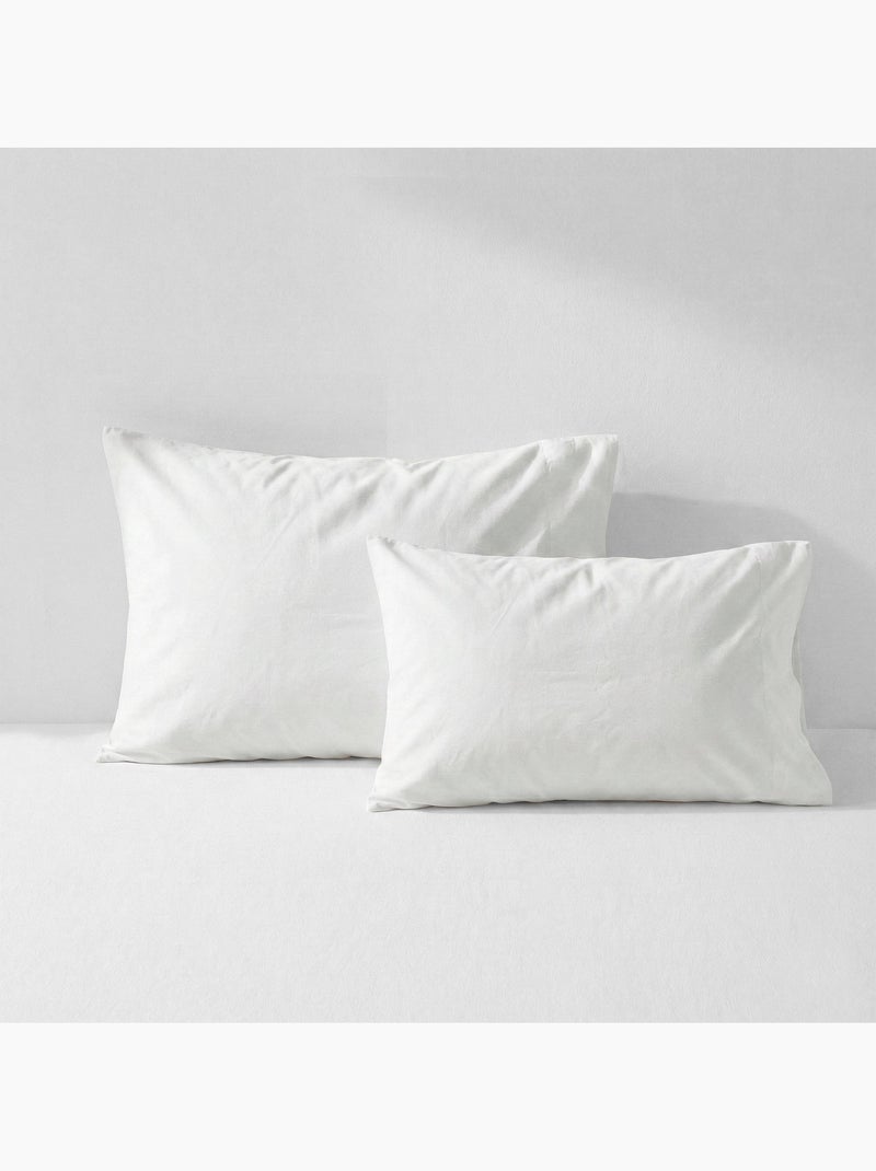 Funda de almohada Basic "Happyfriday" Blanco - Kiabi